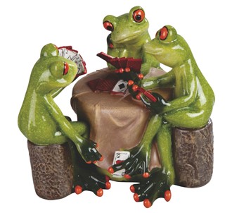 Poker Game Frog | GSC Imports