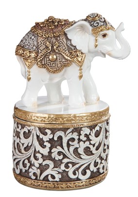 Thai Elephant Trinket Box | GSC Imports