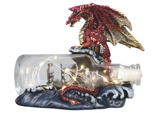 LED Dragon with Ship-in-Bottle | GSC Imports