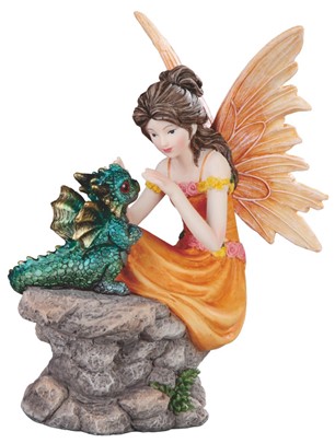 Fairy with Baby Dragon | GSC Imports