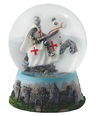 Crusader Cavalry Snow Globe | GSC Imports