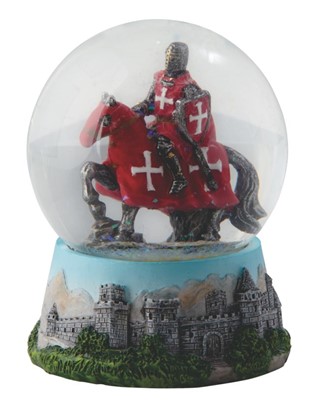 Crusader Cavalry Snow Globe | GSC Imports