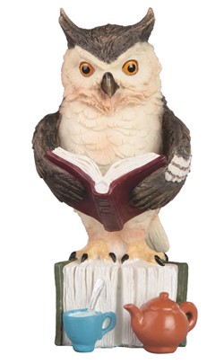 Owl Reading with Tea Set | GSC Imports