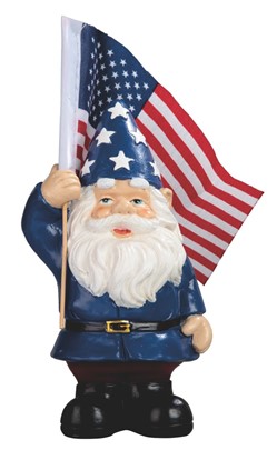 Gnome with US Flag | GSC Imports