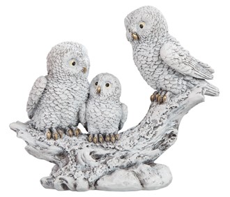 Owl family on Branch | GSC Imports