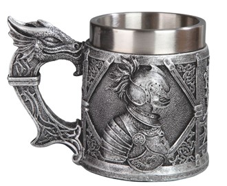 Dragon & Crusader Mug | GSC Imports