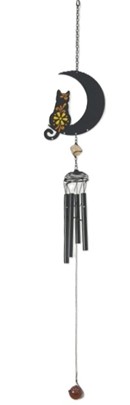 Black Gem Chime-Cat on Moon | GSC Imports