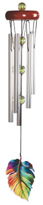 WoodTop Rainbow Leaf Windchime  | GSC Import