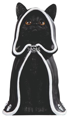 Cat Black Wearing Robe | GSC Imports