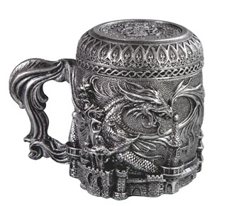Silver Dragon Mug | GSC Imports