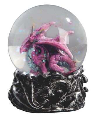 Snow Globe Purple Dragon Castle Base| GSC Import