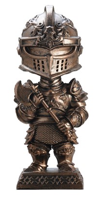 Bronze Knight Bobble Head 5"H| GSC Import