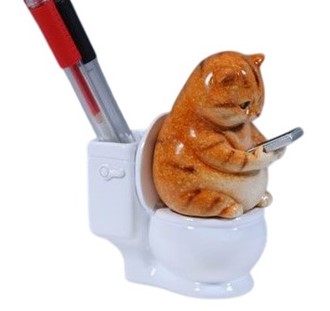 Orange Cat Toilet| GSC Import