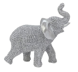 Elephant Silver Beaded| GSC Import