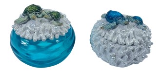 Sea Turtle Coral Trinket Box Set | GSC Import
