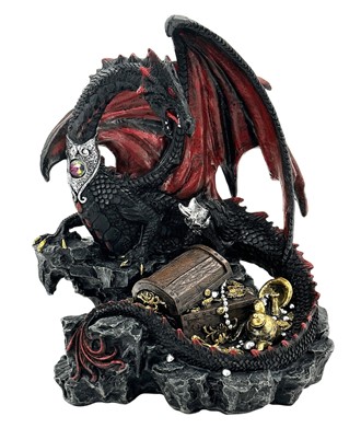 Dragon Red/Black with Treasure | GSC Import