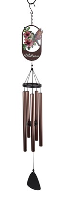 Welcome Hummingbird Wind Chime| GSC Import
