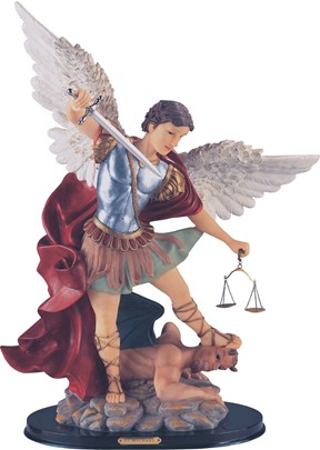 Large-scale 24" Saint Michael