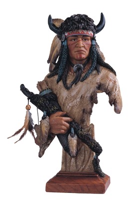 Indian Warrior Bust