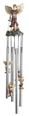 Archangel Jehudiel Round Top Wind Chime