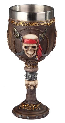 Skull/Pirate Wine Cup