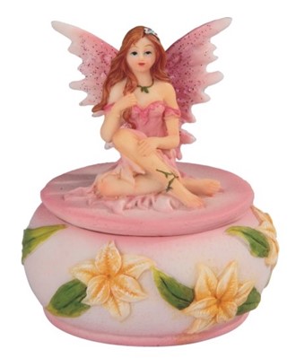 Pink Fairy Tinket Box