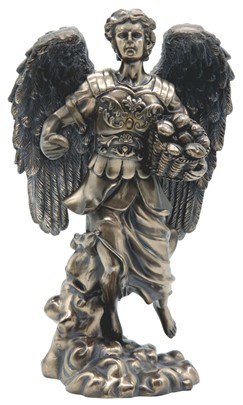 12" Bronze Archangel Barachiel