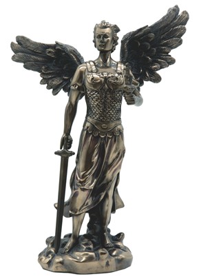 12" Bronze Archangel Jehudiel