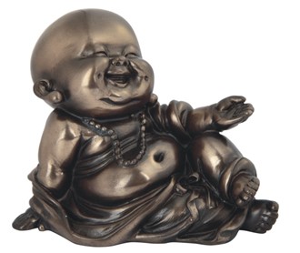 4 1/4" Bronze Maitreya