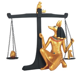 Egyptian Anubis Scales