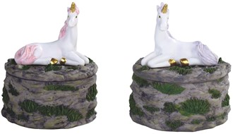 Unicorn Trinket Box 2 pc Set