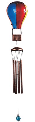 Color Glass Air Balloon Wind Chime