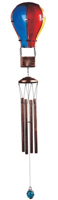 Color Glass Air Balloon Wind Chime