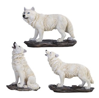 Mini Snow Wolf Set