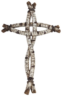 Decorative Cross-Woodlike Branch