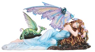 Dreaming Fairy with Dragon