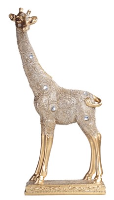 Giraffe in Gold Color