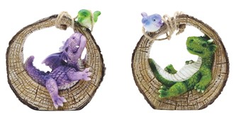 Mini Dragon Ornaments Set