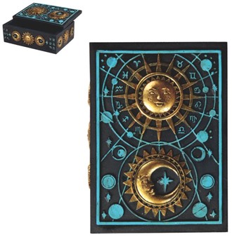 Celestial - Blue Trinket Box