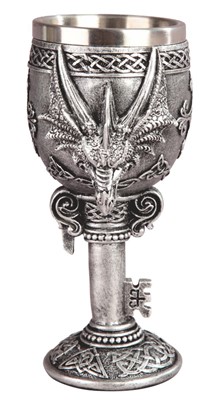 Silver Dragon Goblet