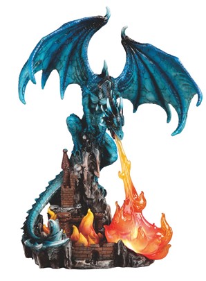 Fire Dragon in Blue