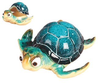 Green Sea Turtle Trinket Box