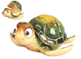 Blue Sea Turtle Trinket Box