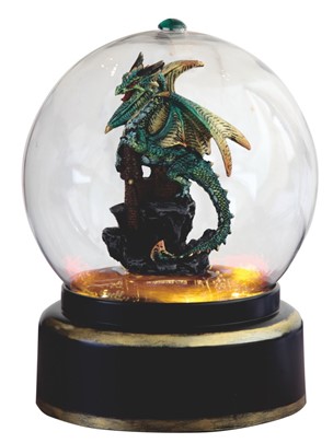 Green Dragon in AP Snow Globe