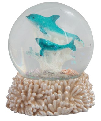 Snow Globe Dolphin