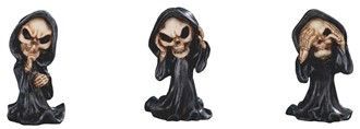 Grim Reaper 3-no-evil set