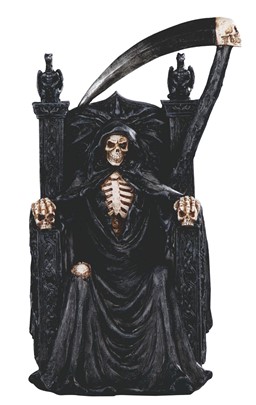 Grim Reaper in Arm Chair