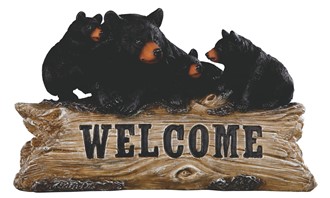 Bear Log-WELCOME