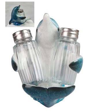 Dolphin Blue Salt & Pepper