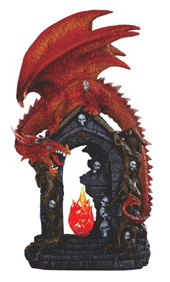 LED Dragon on Gate